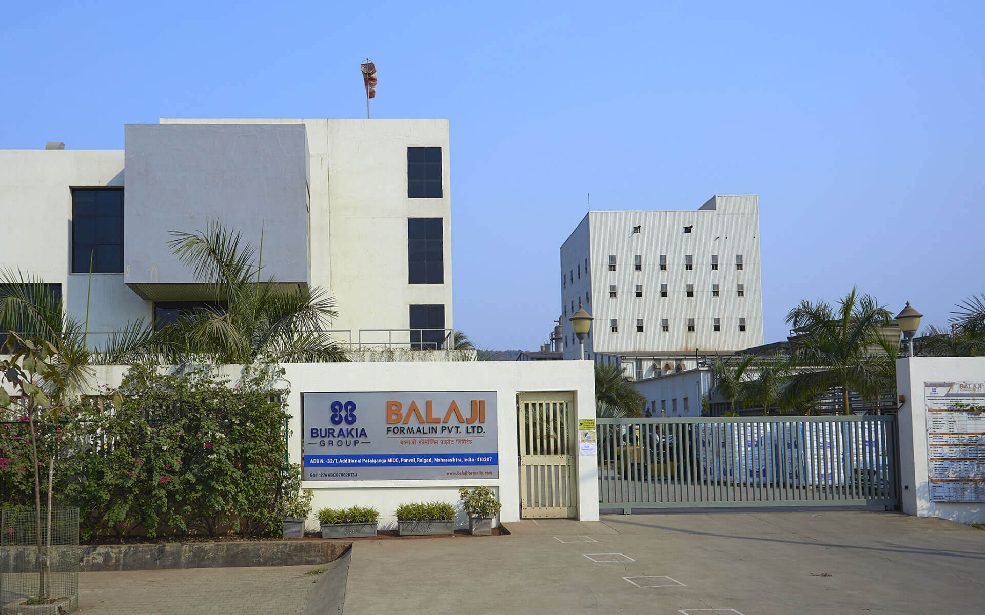 Formaldehyde manufacturer  Balaji Formalin is a part of Burakia Group 