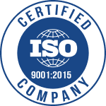 ISO 9001 2015 certified logo