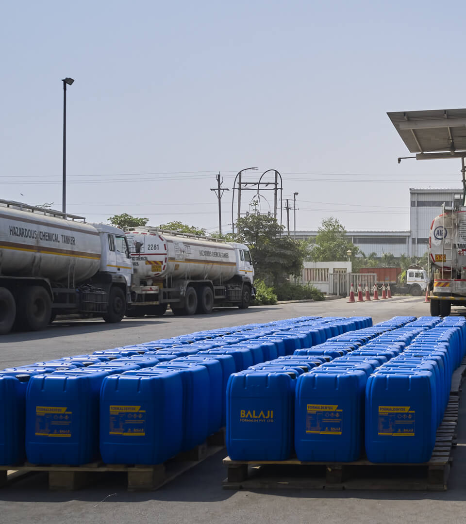 Formaldehyde 35&50Kgs blue Carboys are ready to delivery