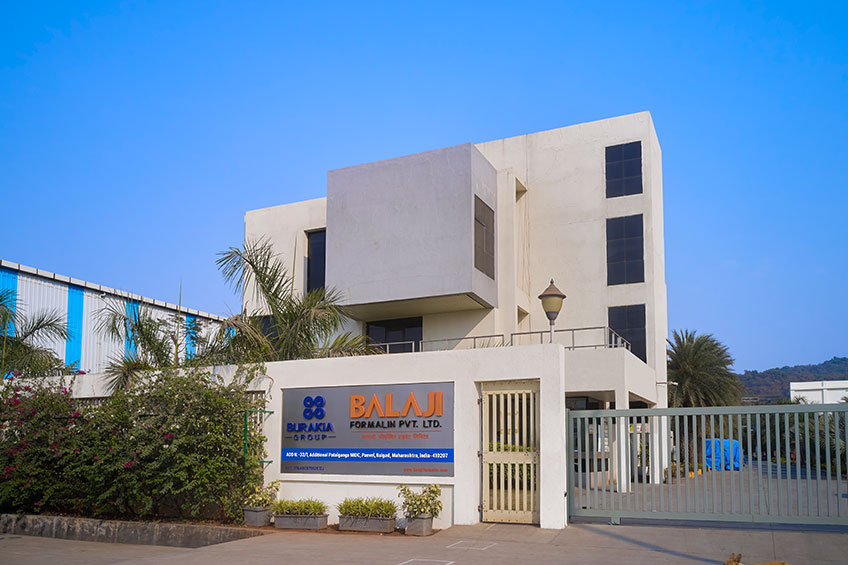 Balaji Formalin Pvt. Ltd. Chemical plant at Ahmedabad